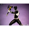 Power Rangers - Figurine Ranger Black, Red, Yellow, Green, White, Blue, Pink ou Zordon, BDS Art Scale