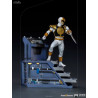 Power Rangers - Figurine Ranger Black, Red, Yellow, Green, White, Blue, Pink ou Zordon, BDS Art Scale