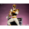 Power Rangers - Figurine Ranger Black, Red, Yellow, Green, White, Blue, Pink ou Zordon, BDS Art Scale