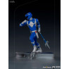 Power Rangers - Figurine Ranger Black, Red, Yellow, Green, White, Blue, Pink ou Zordon, BDS Art Scale