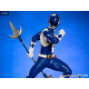 Power Rangers - Figurine Ranger Black, Red, Yellow, Green, White, Blue, Pink ou Zordon, BDS Art Scale