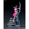 Power Rangers - Figurine Ranger Black, Red, Yellow, Green, White, Blue, Pink ou Zordon, BDS Art Scale