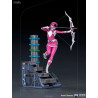 Power Rangers - Figurine Ranger Black, Red, Yellow, Green, White, Blue, Pink ou Zordon, BDS Art Scale