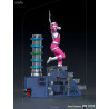 Power Rangers - Figurine Ranger Black, Red, Yellow, Green, White, Blue, Pink ou Zordon, BDS Art Scale