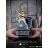 Power Rangers - Figurine Ranger Black, Red, Yellow, Green, White, Blue, Pink ou Zordon, BDS Art Scale