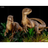 Jurassic Park - Just The Two Raptors figure, Deluxe Art Scale