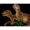 Jurassic Park - Just The Two Raptors figure, Deluxe Art Scale