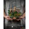 Jurassic Park - Just The Two Raptors figure, Deluxe Art Scale