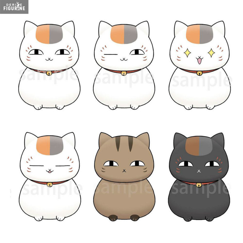 Natsume's Book of Friends - Pack 6 figurines, Chokorin Mascot Series