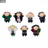 Demon Slayer: Kimetsu no Yaiba - Pack 7 figures Set 1 or 2, Puchi Lay-Down