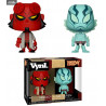 Hellboy, Pack 2 figures Hellboy and Abe Sapien, VYNL