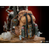 Star Wars The Mandalorian - Mandalorian on Speederbike figure, Deluxe Art Scale