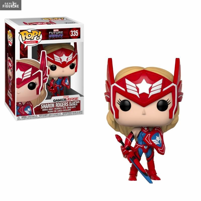 Marvel, Future Fight Pop! - Sharon Rogers (as Captain America), 335
