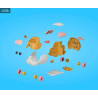 Pui Pui Molcar - Figurine Molcar Potato, Abbey, Choco, Teddy ou Shiromo, Moderoid