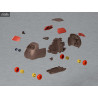 Pui Pui Molcar - Figurine Molcar Potato, Abbey, Choco, Teddy ou Shiromo, Moderoid