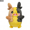 Pokémon - Peluche Morpeko, Chelours, Teddiursa, Moumouton, Mentali ou Noctali