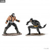 Pack figures DC Comics of your choice, Superman vs Luthor or Batman vs Bane, Scenery