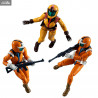 Mobile Suit Gundam - Pack 3 figurines Earth Federation Force, G.M.G