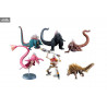 Godzilla 2 : Roi des monstres - Pack 6 figurines Gekizou Series