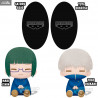 Jujutsu Kaisen - Peluche Satoru Gojo (0), Yuta Okkotsu (0), Toge Inukami ou Maki Zenin, Big Plush