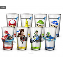 Pack de quatre verres Mario...