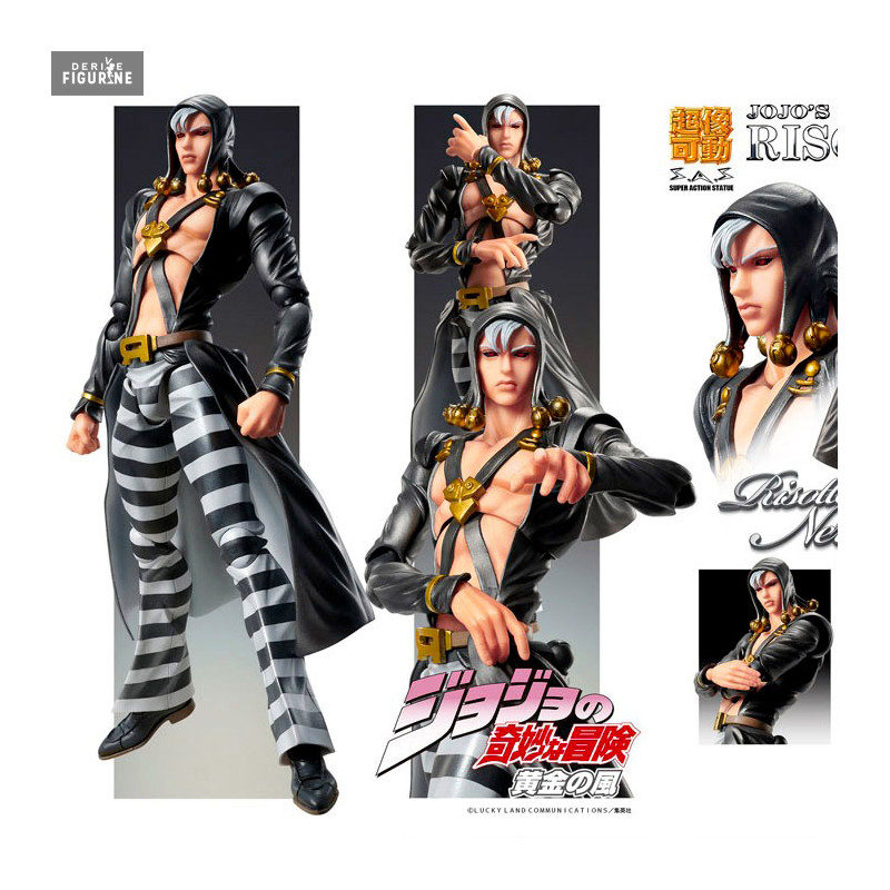 JoJo's Bizarre Adventure Part5 - Figurine Risotto Nero, Super Action Chozokado
