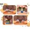 Time Raiders - Pack 6 figures ChiBi Cute Animal