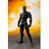 Marvel Avengers Infinity War - Figure Black Panther avec Tamashii Effect Rock, S.H. Figuarts