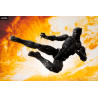 Marvel Avengers Infinity War - Figure Black Panther avec Tamashii Effect Rock, S.H. Figuarts