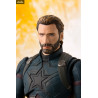 Marvel Avengers Infinity War - Figure Captain America and Tamashii Effect Explosion, S.H. Figuarts