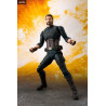 Marvel Avengers Infinity War - Figure Captain America and Tamashii Effect Explosion, S.H. Figuarts