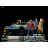 Retour vers le Futur II - Figurine Doc Brown, Marty McFly, DeLorean ou Pack, Art Scale