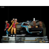 Back to the Future Part II - Doc Brown, Marty McFly, DeLorean or Pack figure, Art Scale
