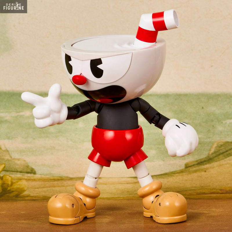 Cuphead or Mugman figure