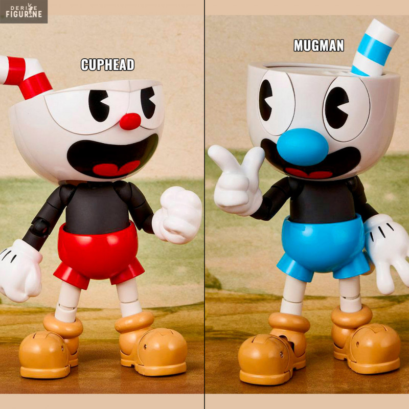 Cuphead or Mugman figure