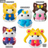 Pretty Guardian Sailor Moon - Figurine Sailor Mars, Jupiter, Mercury, Moon ou Venus, Ginyantic Sainya Moon!