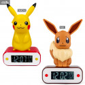 PRE ORDER - Pokemon - Pikachu or Eevee Bright Alarm Clock