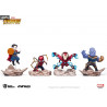Marvel, Avengers Infinity War - Pack 4 figures, Mini Egg Attack