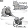 Jujutsu Kaisen - Figure Divine Dog: Totality, Nue or The Well's Unknown Abyss, Noodle Stopper Puchi