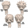 Jujutsu Kaisen - Figurine Megumi Fushiguro, Satoru Gojo, Nobara Kugisakiou ou Yuji Itadori, Hikkake Puchi