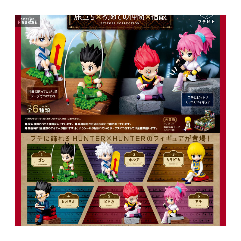 Hunter X Hunter - Pack 6 figurines Fuchipito Departure X First Friends X Nemesis Set