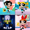 Les Supers Nanas - Figurine Rebelle, Bulle, Belle ou Mojo Jojo, Dynamic 8ction Heroes