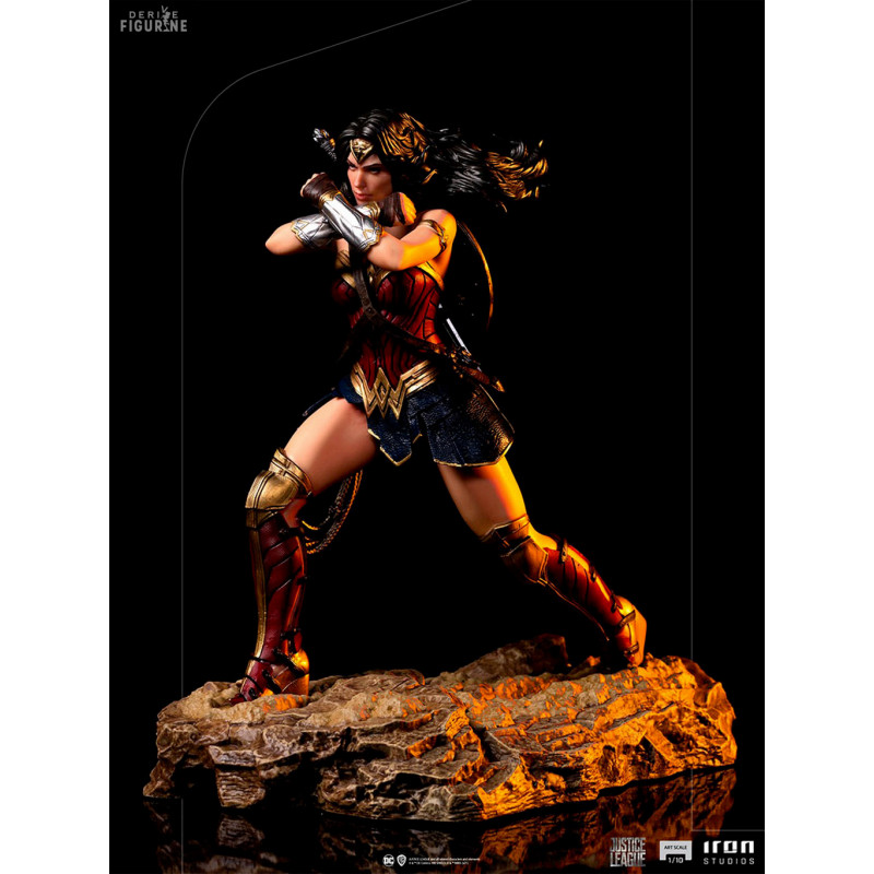 10"Wonder Women Comic Version Fighting Dragons Resin Model Kit 1/8