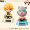 Demon Slayer, Kimetsu no Yaiba - Pack 2 figures Zenitsu & Inosuke, Solar Power