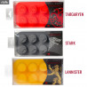 Game of Thrones Silicone mold / ice cube tray of your choice - Stark, Targaryen or Lannister