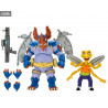 Teenage Mutant Ninja Turtles 1987 - Pack 2 figures Wingnut & Screwloose or Dirtbag & Groundchuck