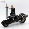 Final Fantasy VII Advent Children - Figures Cloud Strife and motorcycle Fenrir, Play Arts (second-hand)