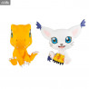 Digimon - Pack figures Agumon & Tailmon, With Gift Look Up