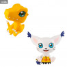 Digimon - Pack figures Agumon & Tailmon, With Gift Look Up