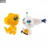 Digimon - Pack figures Agumon & Tailmon, With Gift Look Up